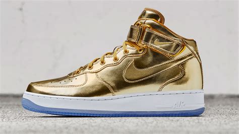 golden Nike shoes for sale